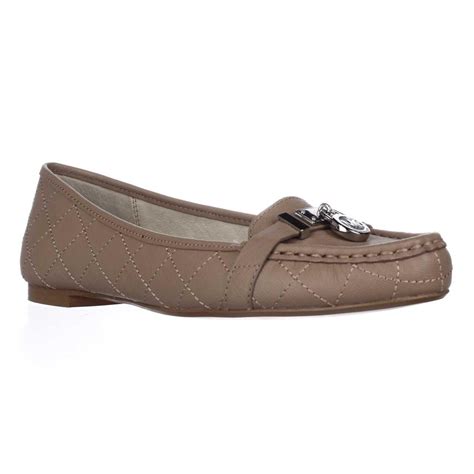 michael kors womens leather mocassins with fleece lining|MICHAEL Michael Kors Loafers and moccasins for Women.